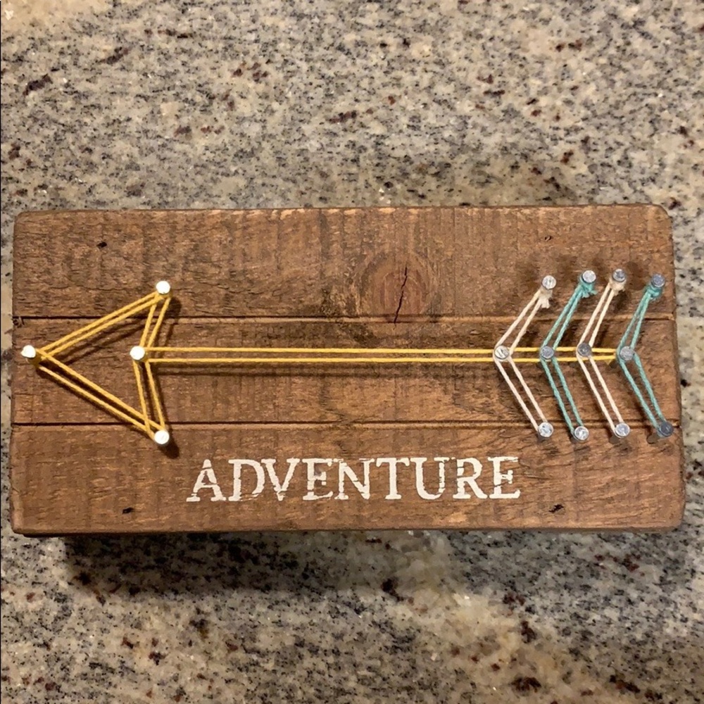 Primitives by Kathy Wood String Adventure Sign